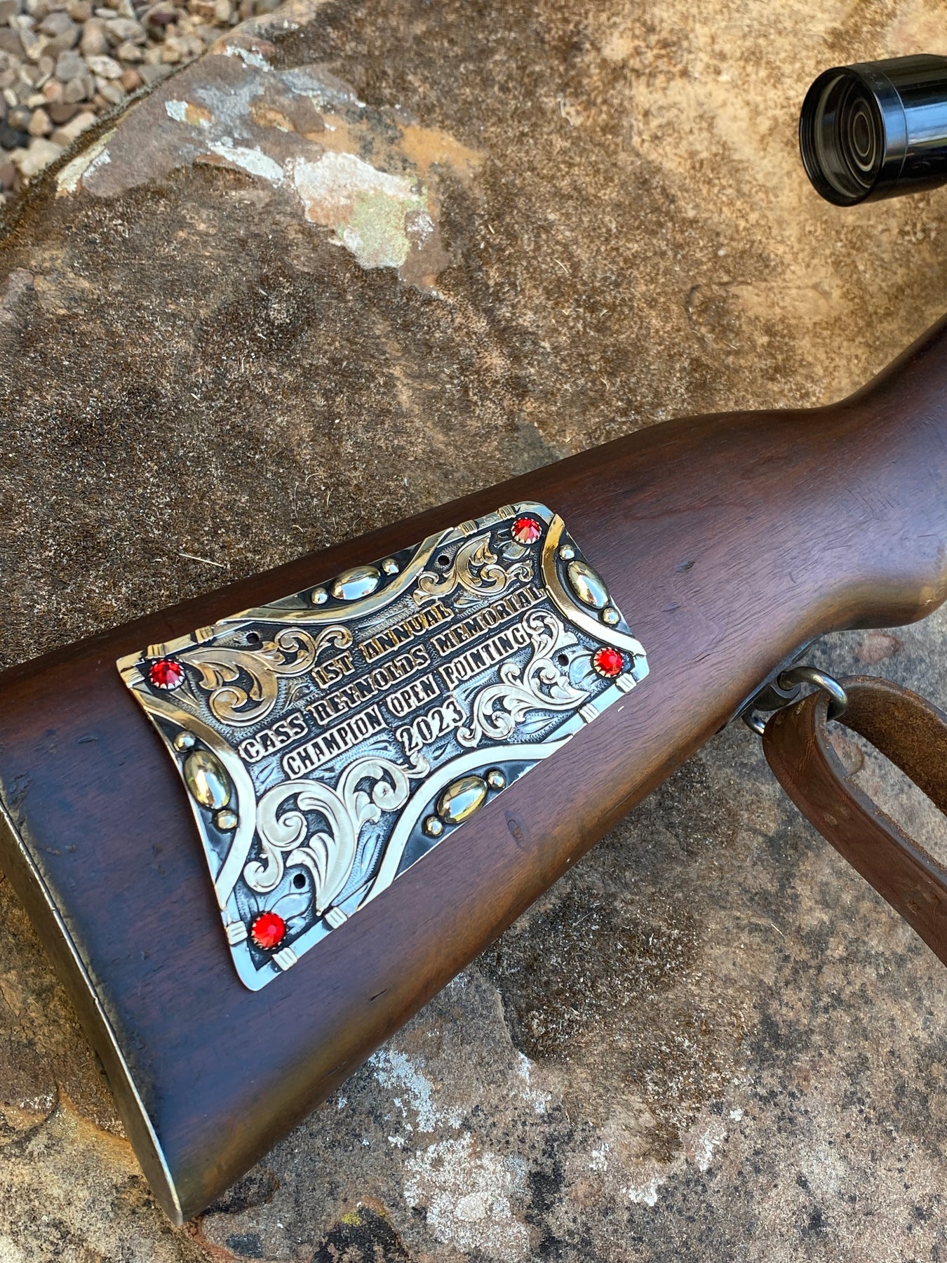 Shea Plate Custom Gun Plate – Shea Michelle Buckles