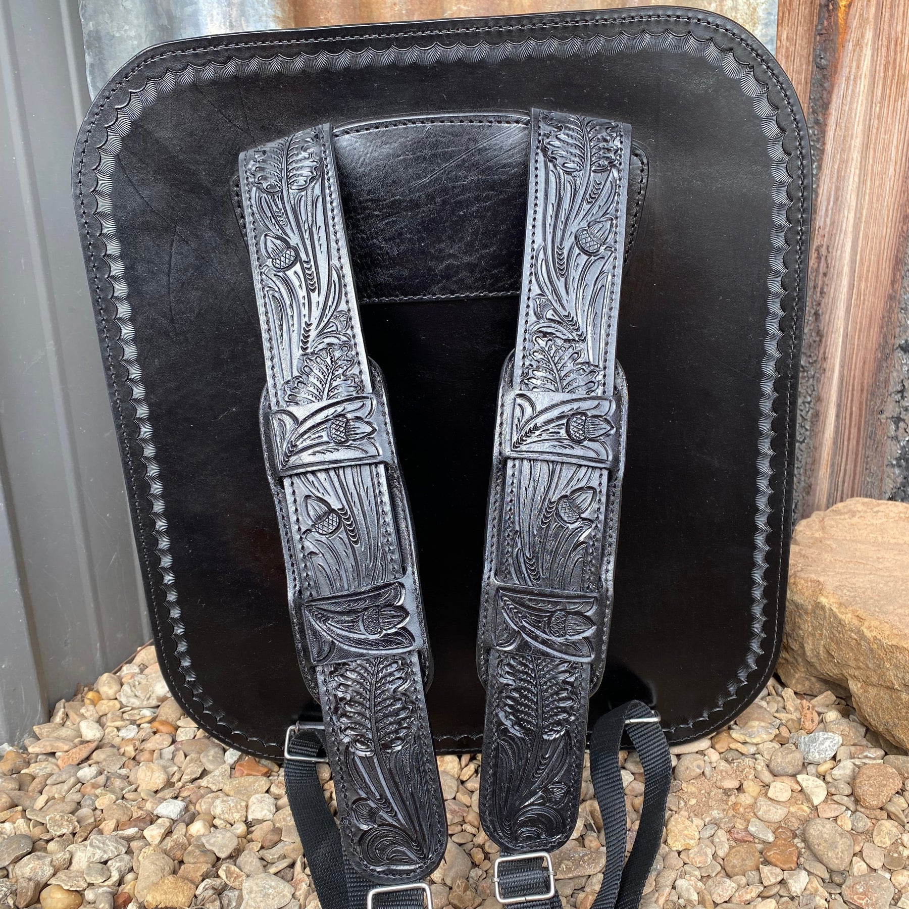Leather Rope Backpack – Shea Michelle Buckles